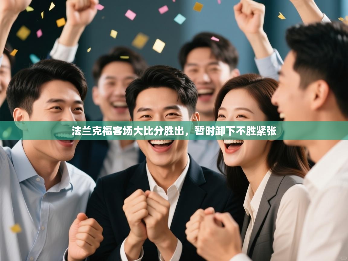 法兰克福客场大比分胜出,暂时卸下不胜紧张 第2张